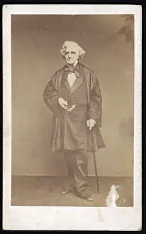 Wifes Prints: Samuel Carter Hall Cdv 1800 1889 Irish Born Editor