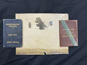 Samuel Cody assorted memorabilia
