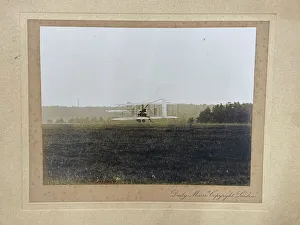 Pioneers Prints: Samuel Cody flying in his aircraft, Samuel Cody Archive