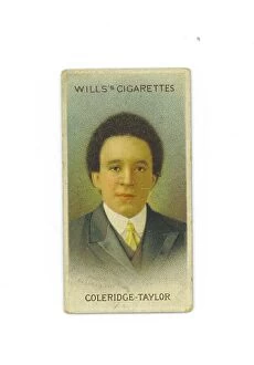 Images Dated 1st November 2018: Samuel Coleridge-Taylor cigarette card