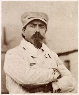 Images Dated 19th January 2021: Samuel Franklin Cody (1867- 1913), Wild West showman and early pioneer of manned flight