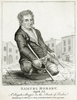 Images Dated 14th September 2017: Samuel Horsey - beggar 1803