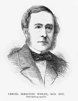 Organist Prints: Samuel Sebastian Wesley