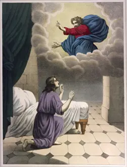 Awaits Prints: Samuel Visited by God