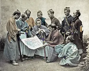 Clan Prints: Samurai of the Satsuma Clan, Japan