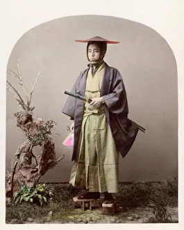 Adult Collection: Samurai with two swords, Japan