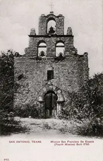 San Antonio, Texas, USA - Mission San Francisco De Espada