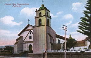 Images Dated 12th July 2017: San Buenaventura Mission, Ventura County, California, USA