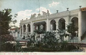 Santiago Prints: San Carlos Club, Santiago de Cuba, Cuba
