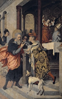 Horta Collection: SAN FELIX, Master of (16th century). A scene of