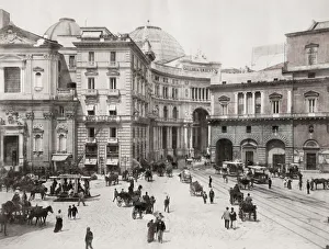 Dwelling Prints: San Ferdinando, Naples, Italy Galleria Umberto