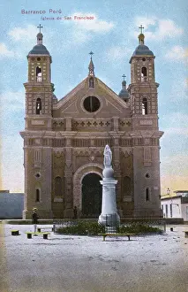Bell Prints: San Francisco church, Barranco, Lima, Peru, South America
