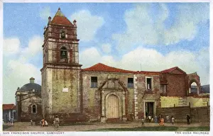 Cuba Prints: San Francisco Church, Camaguey, Cuba