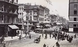 Iroquois Prints: San Francisco, USA - Kearny Street from Market