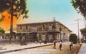 Costa Prints: San Jose, Costa Rica - Calle Alfredo Volio, Hotel Washington
