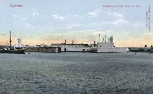 Veracruz Prints: San Juan de Ulua Fort, Veracruz, Mexico