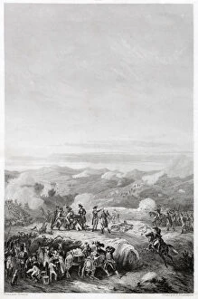Images Dated 28th January 2021: SAN LORENZO DE LA MOUGA The French defeat the Spanish Date: 17 November 1794