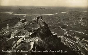 Torre Collection: San Marino - Panorama of The City, Defensive Walls and Borgo