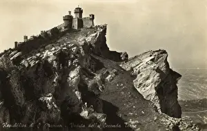 San Marino - The Second Tower and Castle Walls
