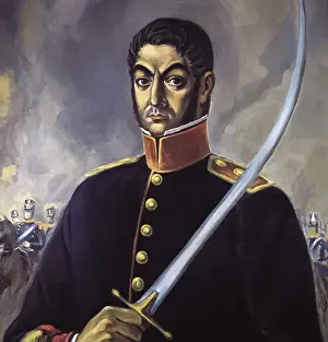 SAN MARTIN, Jose (1778-1850). Argentine military