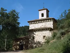 San Millan de Suso Monastery. San Millan de la Cogolla. Spai