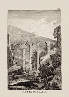 San Pablo bridge over Hu飡r river in Cuenca