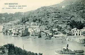 Crossings Prints: San Sebastian, Basque Region, Spain - Pasajes de San Pedro