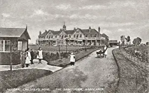 Sanatorium Prints: Sanatorium at National Childrens Home (NCH), Harpenden, Her