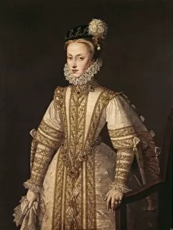 Sanchez Gallery: SANCHEZ COELLO, Alonso (1531-1588). Anne of Austria