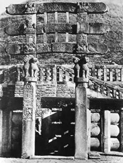 Represented Prints: Sanchi Southern Gateway