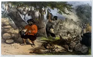 1605 Prints: Sancho at the Feast