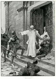 Images Dated 12th April 2019: SANCTUARY / CHURCH DOOR