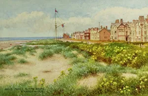 Lancs Prints: Sand Dunes, North Shore, St-Annes-on-Sea, Lancashire