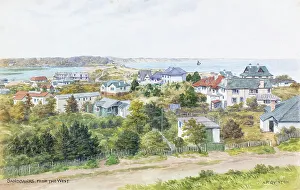 Sandbanks, Dorset, viewed from the west