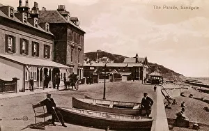 Images Dated 13th September 2011: Sandgate, Kent - The Parade