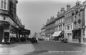 Businesses Prints: Sandgate Road, Folkestone