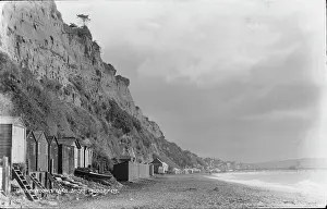 Pebbles Prints: Sandown Beach and Cliffs