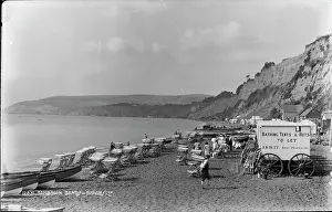 Sandown Beach Scene