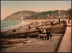 On the sands, Aberystwith, Wales