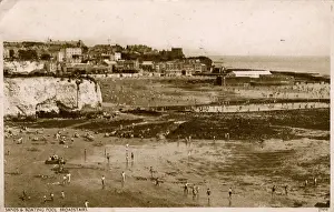Expanse Prints: Sands and Boating Pool, Broadstairs, Kent