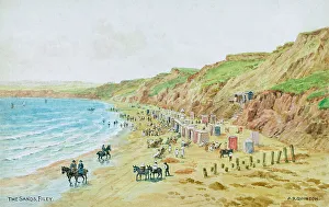 Sands Prints: Sands at Filey, North Yorkshire