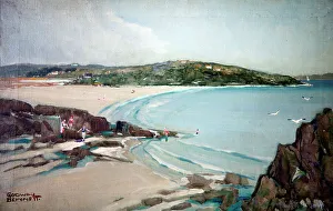 New Images November Prints: The Sands, Polzeath, Cornwall