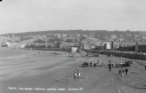 Horse Drawn Prints: The Sands at Weston-super-Mare