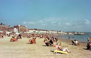 Weymouth Prints: The sands, Weymouth