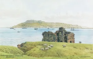 Sandsfoot Castle and Portland, Weymouth, Dorset