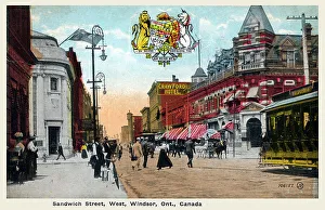 Sandwich Prints: Sandwich Street, West, Windsor, Ontario - Canada