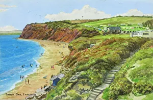 Ernest Prints: Sandy Bay, Exmouth, Devon