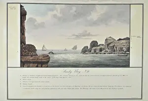Lithographed Prints: Sandy Bay, St Helena