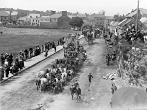 Sangers Circus parade, Haverfordwest, South Wales