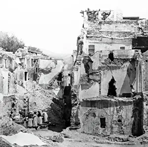 Dilapidated Prints: Sanremo, Italy, Victorian period